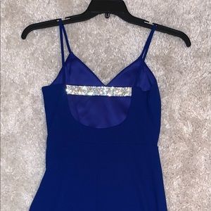 Blue Body Con Party Dress